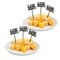 3" Bulk 72 Pieces Graduation Party Class of 2025 Black Plastic Picks